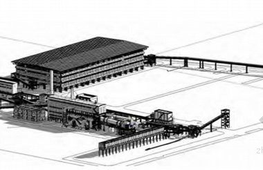 BIM技术在大型工业设计中的应用——马来西亚年产120万吨球团生产项目-BIM建筑网