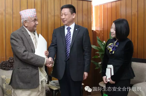 国际生态安全合作组织代表团出访尼泊尔