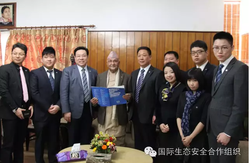 国际生态安全合作组织代表团出访尼泊尔