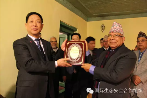 国际生态安全合作组织代表团出访尼泊尔