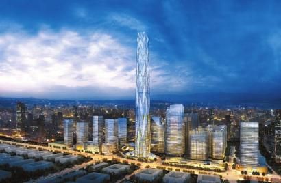 BIM助“西部第一高楼”建设再提速