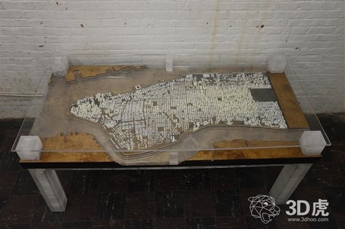 牛人仅凭一张3D打印桌子 坐拥整座曼哈顿