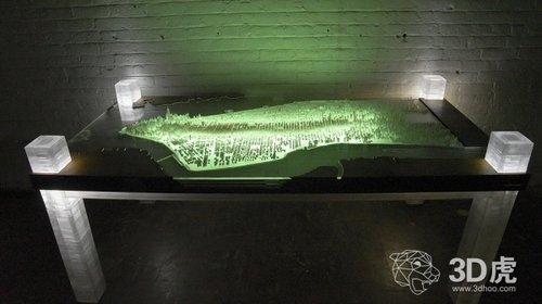 牛人仅凭一张3D打印桌子 坐拥整座曼哈顿