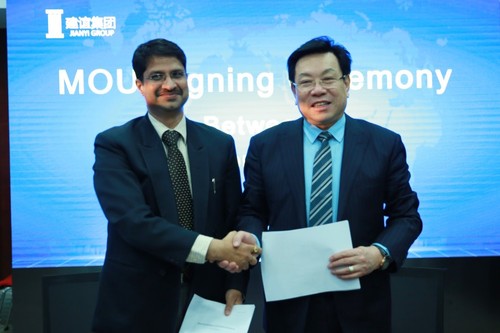建谊集团与印度REPL集团合作备忘录
