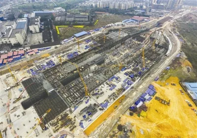 BIM助力亚洲最大地铁停车场施工