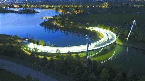 BIM技术托起迪士尼星愿公园双桥