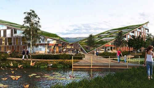 蝶之恋——瑞士新城市中心