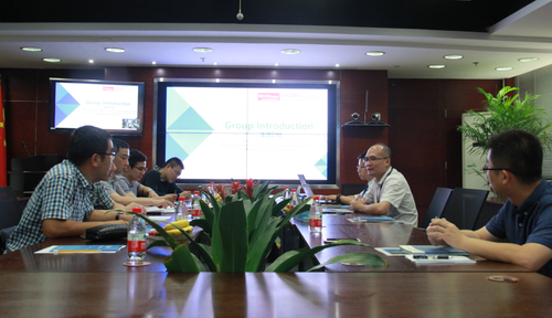 南京市政府领导到访北京建谊集团