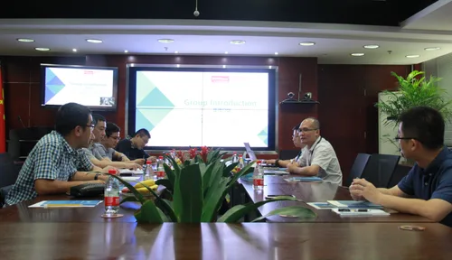南京市政府领导到访北京建谊集团