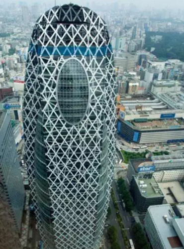 钢结构的抗震设计--日本蚕茧大厦