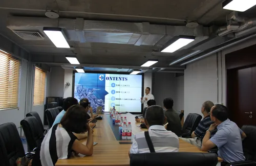 张家口市领导莅临北京建谊集团考察钢结构住宅产业示范中心