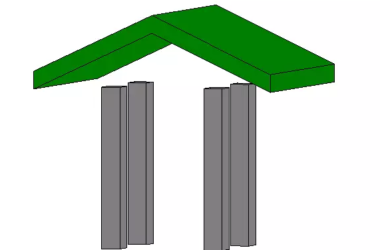如何解决Revit中柱子不能正确附着到屋面的问题-BIM建筑网