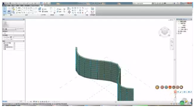 如何在Revit中使用自适应族创建矩形无缝曲面幕墙嵌板的方法