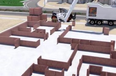 智能机器人3D打印建筑-BIM建筑网