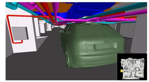 万科广场BIM模型全套文件，地下管综+地上管综+成本控制