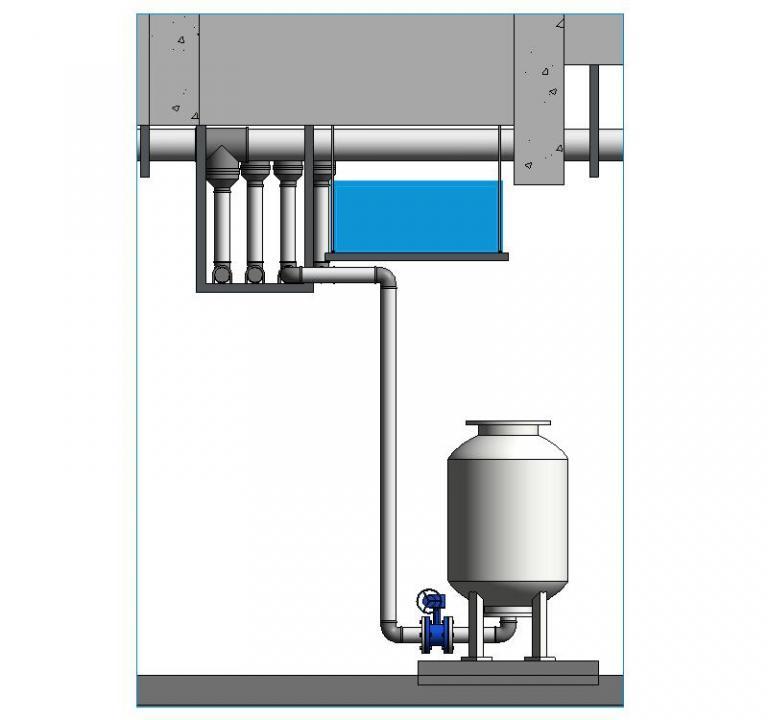 水泵房全套完整设备、阀门、附件、支吊架套装Revit族库，1:1自适应族库，BIM模型族库