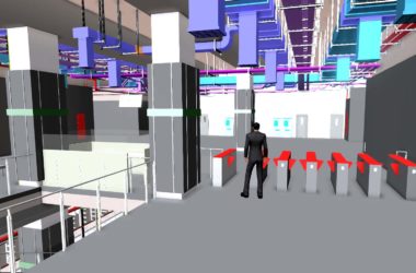 地铁站BIM项目Revit模型，建筑结构土建MEP机电设计设备管线综合，REVIT地铁模型-BIM建筑网