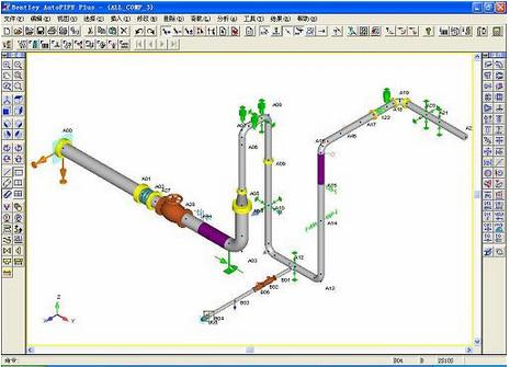 Bentley AutoPIPE V8i(化工管道设计软件 SELECTSeries 5) 中文正式版09.06