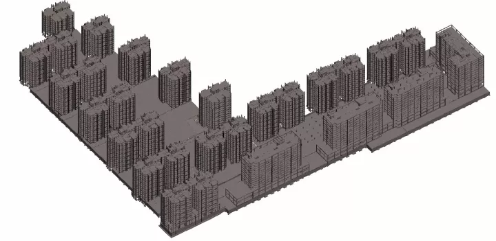 【BIM项目案例】湖南建工集团三公司岳麓大学城30万平米综合小区BIM落地应用