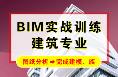 BIM建筑设计专业实战Revit培训+多层建筑BIM实战视频教程 快速掌握BIM-BIM建筑网