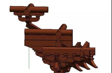 古建筑BIM设计一宋式六铺作斗栱-BIM建筑网