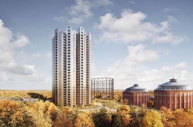 BIM|赫尔佐格-德梅隆展示斯德哥尔摩“煤气罐”住宅-BIM建筑网