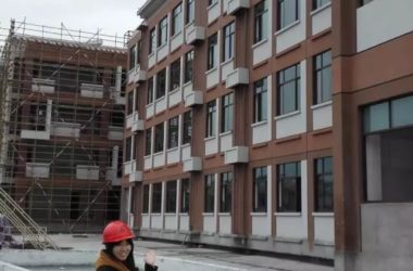 装配式|全国首批预制混凝土夹心保温外墙挂板学校项目即将竣工-BIM建筑网