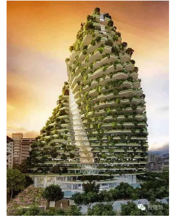 装配式|绿色建筑 | 这才是真正住宅楼！ “一棵有人居住的树”