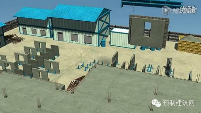 装配式|BIAD IBC大连万科城项目装配式实验楼施工全流程BIM演示