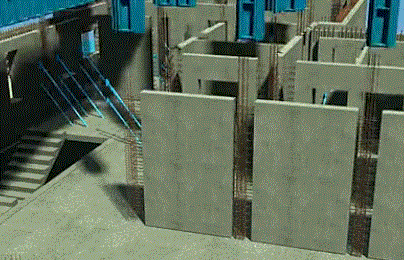 装配式|BIAD IBC大连万科城项目装配式实验楼施工全流程BIM演示