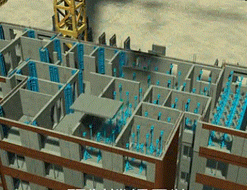 装配式|BIAD IBC大连万科城项目装配式实验楼施工全流程BIM演示