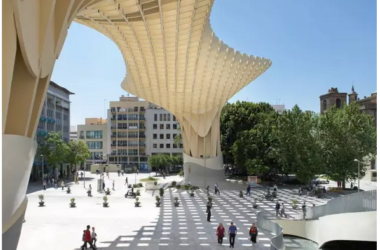 装配式|世界上最大木结构之一：西班牙都市阳伞-BIM建筑网