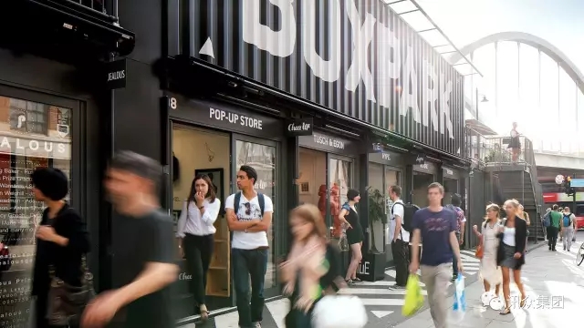装配式|集装箱建筑——「箱的世界」伦敦 BOX PARK