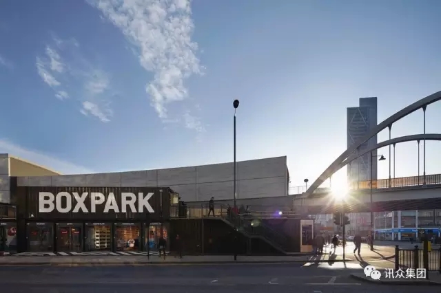 装配式|集装箱建筑——「箱的世界」伦敦 BOX PARK