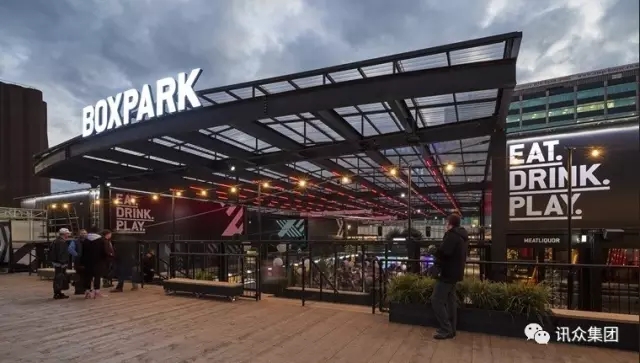 装配式|集装箱建筑——「箱的世界」伦敦 BOX PARK