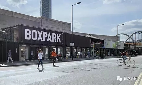 装配式|集装箱建筑——「箱的世界」伦敦 BOX PARK
