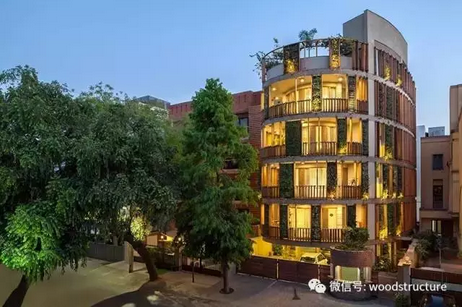 装配式|木结构建筑：婀娜多姿的曲线式住宅