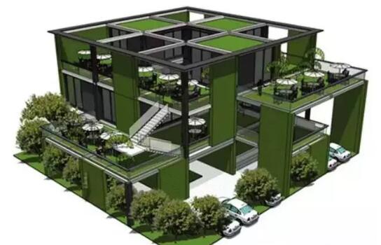 装配式|屋顶上的“向日葵”--零碳装配式建筑