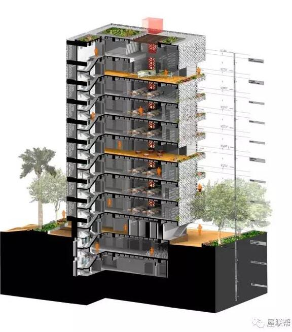 装配式|如何设计“可呼吸建筑”：可持续案例研究——哥伦比亚EDU总部