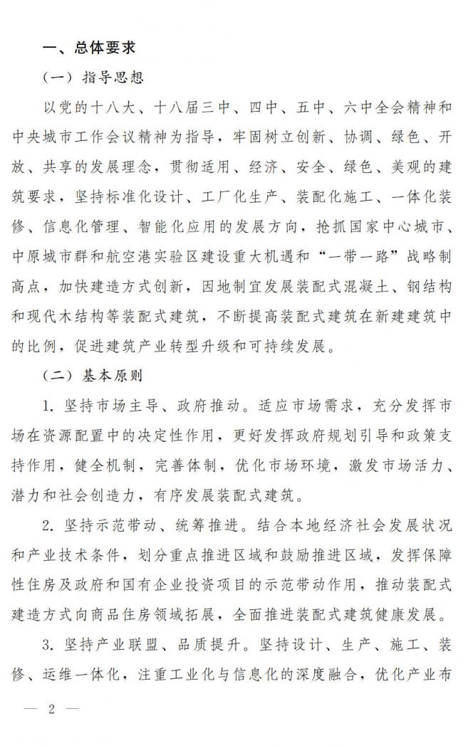 装配式|郑州市人民政府 关于大力推进装配式建筑发展的实施意见