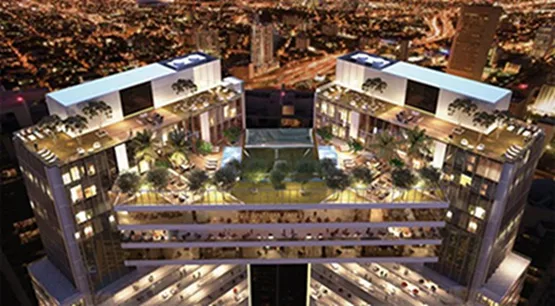 BIM|拉菲尔·维诺利在迈阿密设计楔形桥接住宅楼