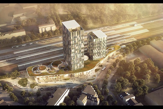 BIM|摩勒设计汉堡车站