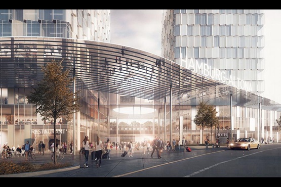 BIM|摩勒设计汉堡车站
