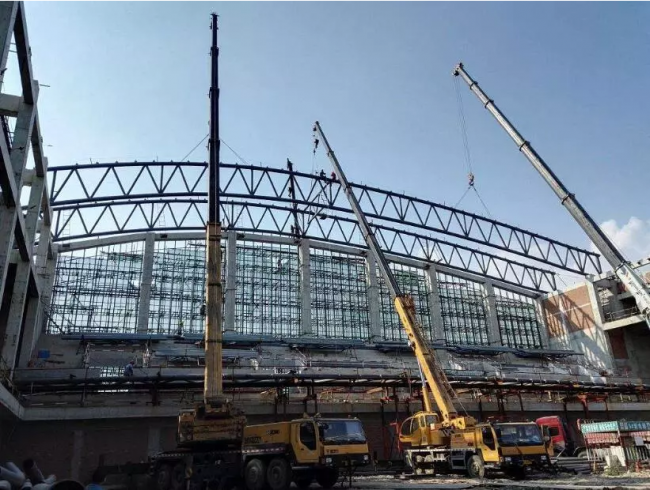 装配式|钢桁架施工解析，要精准，更要安全