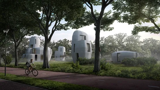 BIM|埃因霍温科技大学建造世界首批3D打印住房