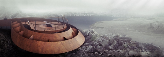 BIM|土耳其火山观景平台竞争获胜的概念设计