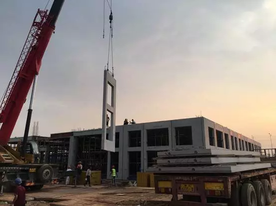 装配式|中建科技湖南有限公司90天建成3万平米6栋群体建筑