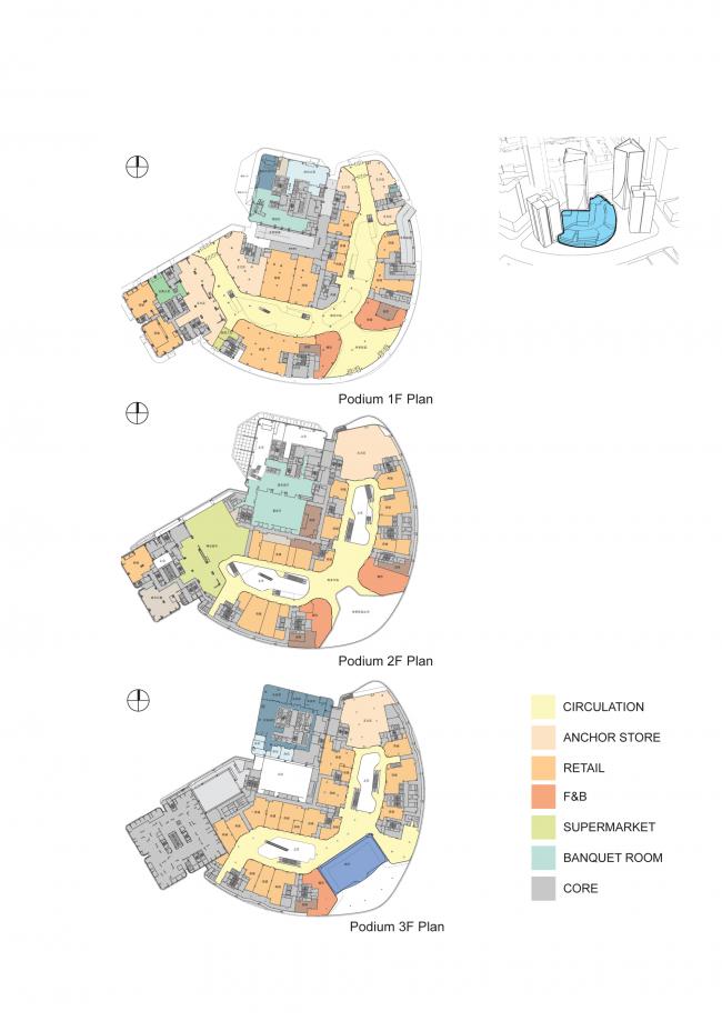 BIM建筑|姑苏丰隆城市中间 / Aedas