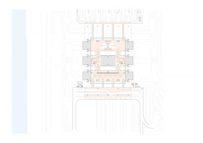 BIM建筑|珠澳年夜桥喷鼻口岸岸旅检年夜楼 / RSHP + Aedas