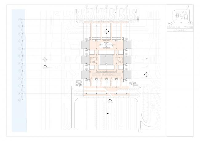 BIM建筑|珠澳年夜桥喷鼻口岸岸旅检年夜楼 / RSHP + Aedas